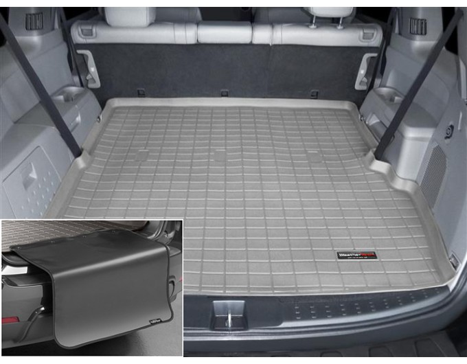 Коврик с защитой WeatherTech Grey для Honda Pilot (mkII)(trunk behind 2 row) 2009-2015, цена: 13 448 грн.