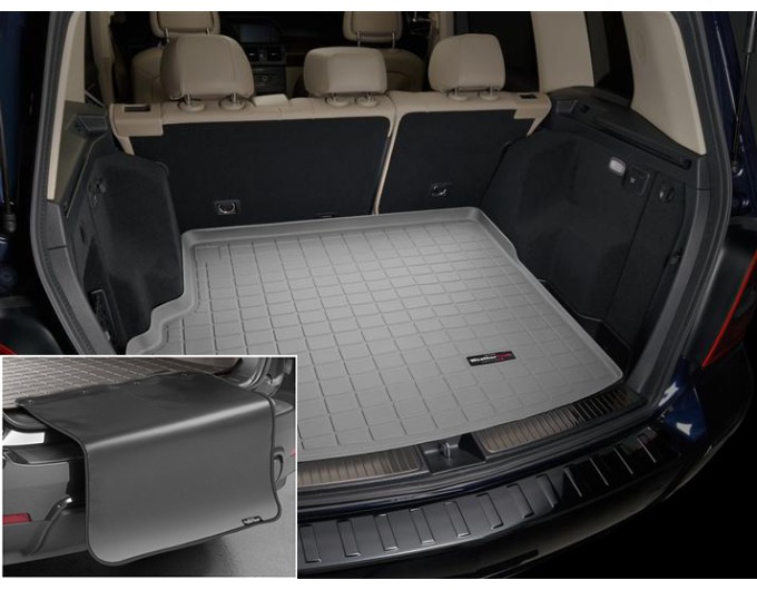 Коврик с защитой WeatherTech Grey для Mercedes-Benz GLK-Class (X204)(trunk) 2010-2015, цена: 13 012 грн.