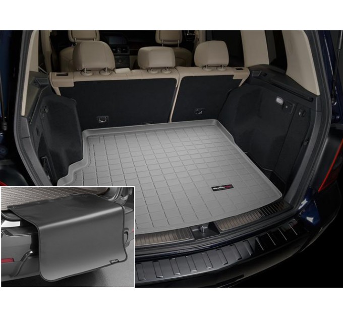 Килимок из захистом WeatherTech Grey для Mercedes-Benz GLK-Class (X204)(trunk) 2010-2015, ціна: 9 324 грн.