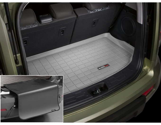 Коврик с защитой WeatherTech Grey для Kia Soul (mkI)(trunk) 2008-2013, цена: 11 284 грн.