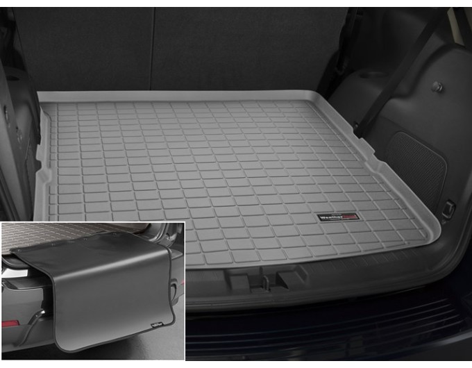 Коврик с защитой WeatherTech Grey для Fiat Freemont; Dodge Journey (mkI)(trunk behind 2 row) 2008-2020, цена: 11 853 грн.