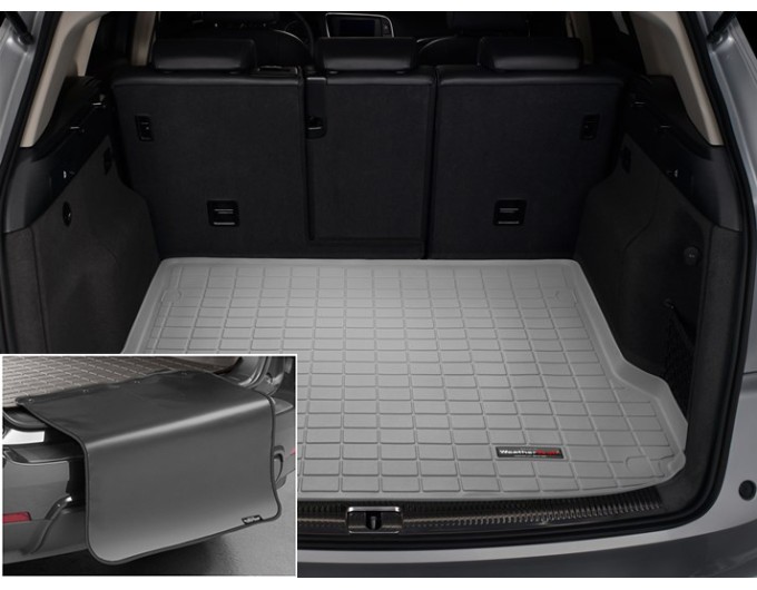 Коврик с защитой WeatherTech Grey для Audi Q5/SQ5 (mkI)(not hybrid)(trunk) 2008-2016, цена: 12 432 грн.