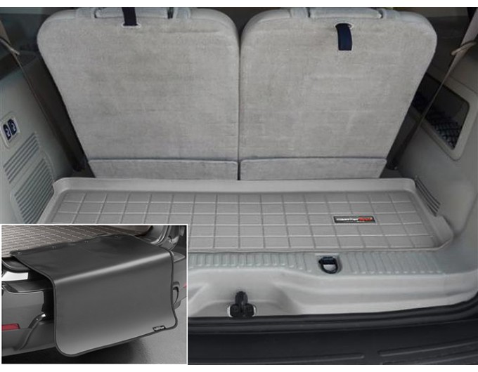 Коврик с защитой WeatherTech Grey для Ford Explorer (mkIII); Mercury Mountaineer (mkIV)(3 rows)(trunk behind 3 row) 2006-2010, цена: 11 284 грн.