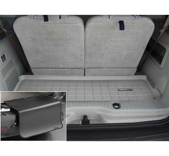 Килимок из захистом WeatherTech Grey для Ford Explorer (mkIII); Mercury Mountaineer (mkIV)(3 rows)(trunk behind 3 row) 2006-2010, ціна: 9 625 грн.
