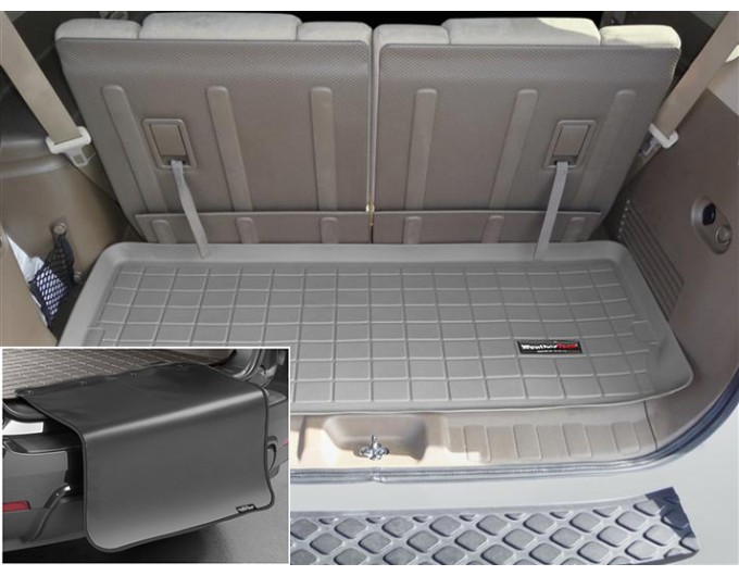Коврик с защитой WeatherTech Grey для Nissan Pathfinder (mkIII)(trunk behind 3 row) 2005-2012, цена: 11 284 грн.