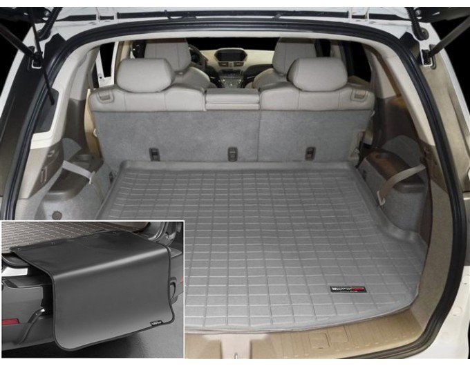 Коврик с защитой WeatherTech Grey для Acura MDX (mkII)(trunk behind 2 row) 2007-2013, цена: 12 432 грн.