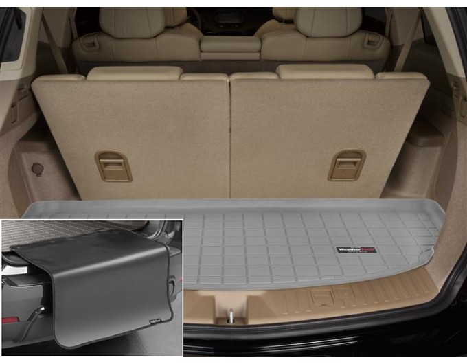 Коврик с защитой WeatherTech Grey для Acura MDX (mkII)(trunk behind 3 row) 2007-2013, цена: 11 853 грн.