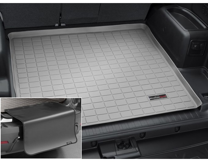 Коврик с защитой WeatherTech Grey для Toyota 4Runner (mkV)(2 rows)(no Cargo Deck)(trunk behind 2 row) 2009→, цена: 12 432 грн.