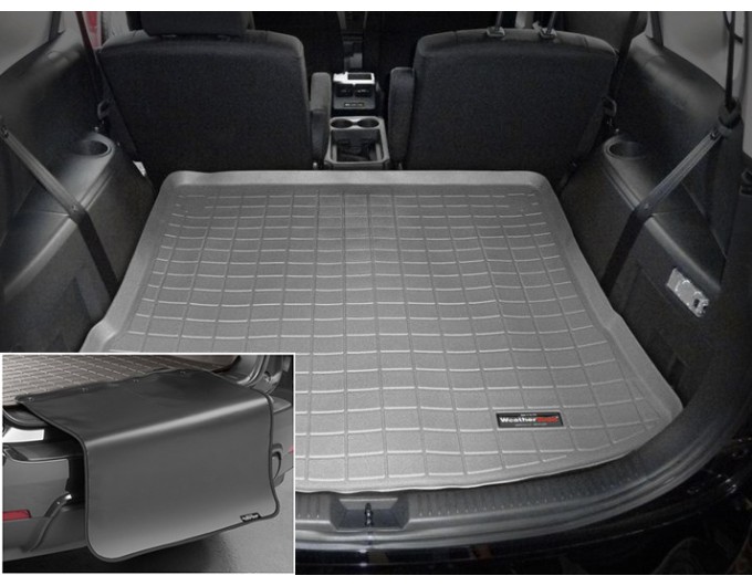 Коврик с защитой WeatherTech Grey для Mazda 5 (mkII-mkIII)(trunk behind 2 row) 2008-2015, цена: 12 432 грн.