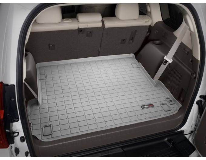 Коврик WeatherTech Grey для Toyota Land Cruiser Prado (J150)(5 door)(3 rows); Lexus GX (mkII)(three-zone climate)(3 rows)(trunk behind 2 row) 2009→, цена: 7 290 грн.