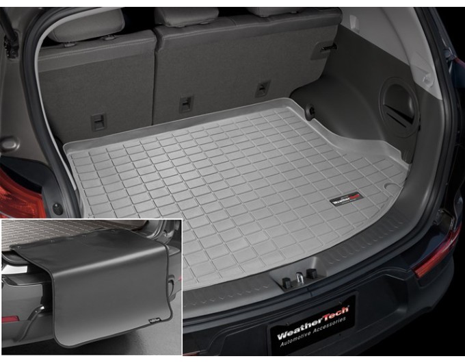 Коврик с защитой WeatherTech Grey для Kia Sportage (mkIII)(trunk) 2011-2015, цена: 11 853 грн.