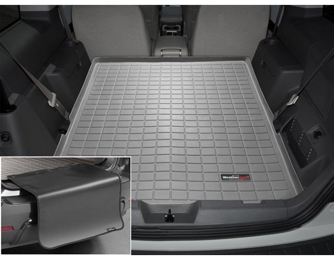 Коврик с защитой WeatherTech Grey для Ford Flex; Lincoln MKT (mkI)(trunk behind 2 row) 2009→, цена: 12 432 грн.