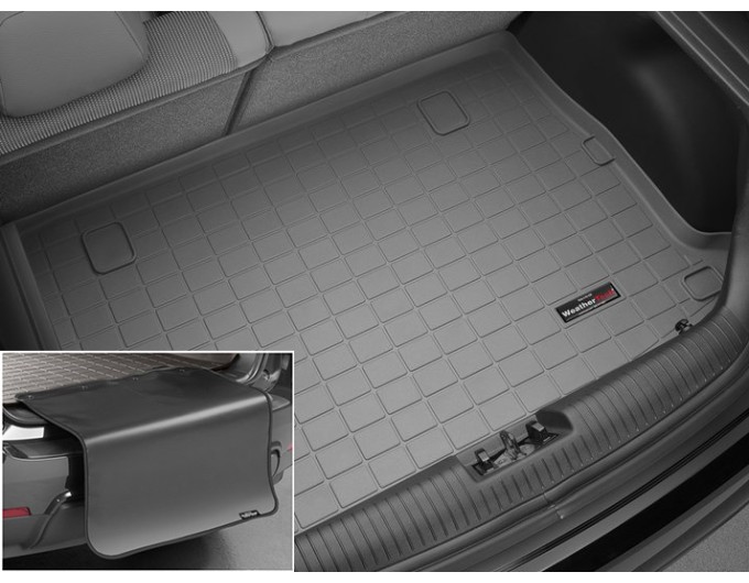 Коврик с защитой WeatherTech Grey для Hyundai Veloster (mkI)(with subwoofer)(trunk) 2011-2017, цена: 11 853 грн.