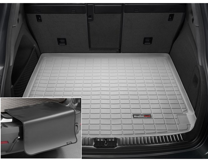 Коврик с защитой WeatherTech Grey для Porsche Cayenne (mkII)(no Bose Audio Package)(trunk) 2011-2017, цена: 13 012 грн.