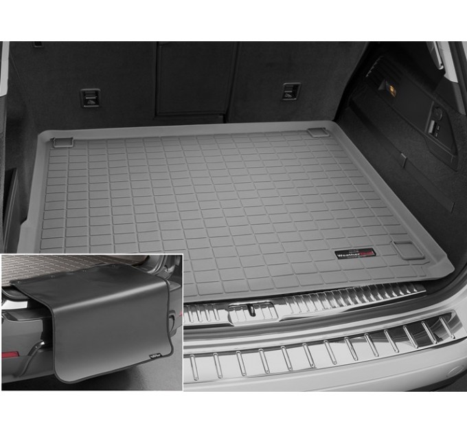 Килимок из захистом WeatherTech Grey для Volkswagen Touareg (mkII)(trunk) 2010-2018, ціна: 12 209 грн.