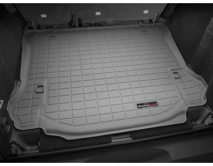 Коврик WeatherTech Grey для Jeep Wrangler (JK)(unlimited)(5 door)(trunk behind 2 row) 2011-2014, цена: 6 625 грн.