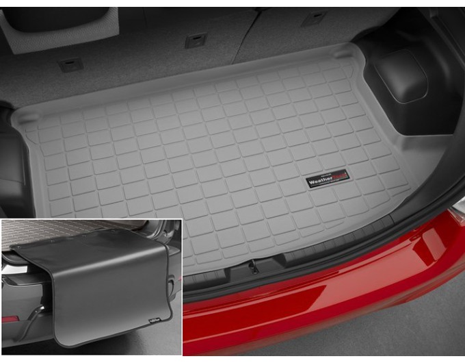 Коврик с защитой WeatherTech Grey для Toyota Yaris (mkIII)(trunk) 2011-2018, цена: 11 853 грн.