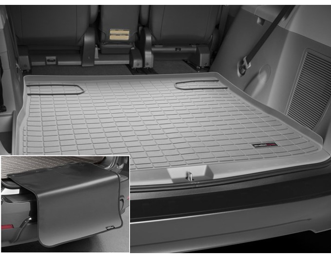 Коврик с защитой WeatherTech Grey для Toyota Sienna (mkIII)(trunk behind 2 rows) 2010-2020, цена: 13 012 грн.