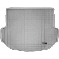 Коврик WeatherTech Grey для Hyundai Santa Fe (mkIII)(2 rows)(trunk behind 2 row) 2013-2018