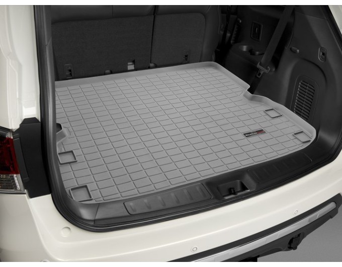 Коврик WeatherTech Grey для Nissan Pathfinder (mkIV); Infiniti QX60 / JX (mkI)(trunk behind 2 row) 2010→, цена: 7 290 грн.