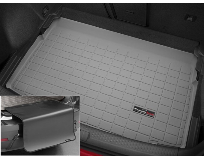Коврик с защитой WeatherTech Grey для Volkswagen Golf (mkVII)(hatch)(trunk lower) 2012→, цена: 11 853 грн.