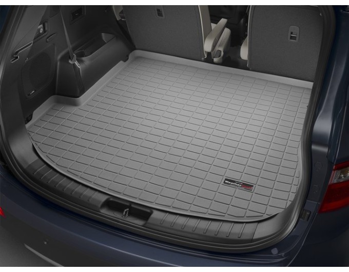 Коврик WeatherTech Grey для Hyundai Grand Santa Fe (mkIII)(trunk behind 2 row) 2013-2018, цена: 7 290 грн.