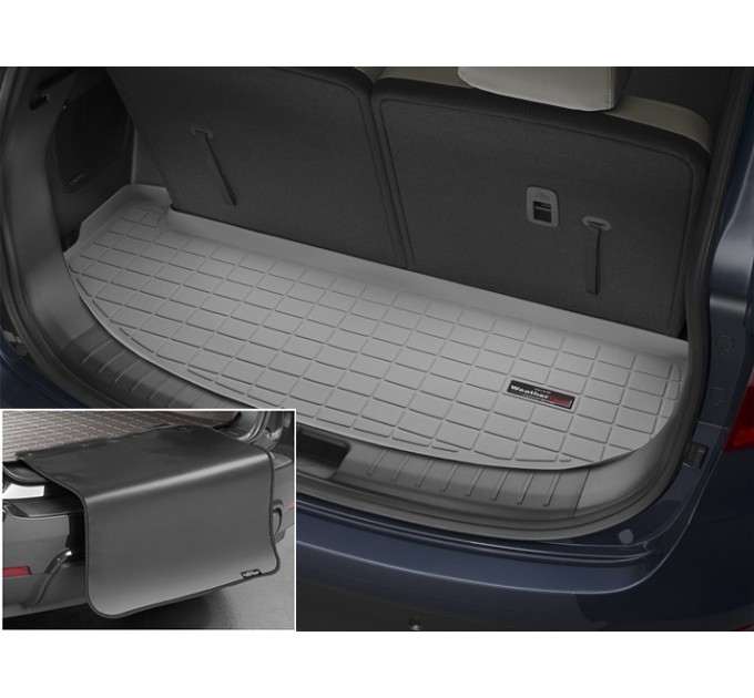 Коврик с защитой WeatherTech Grey для Hyundai Grand Santa Fe (mkIII)(trunk behind 3 row) 2013-2018, цена: 10 587 грн.