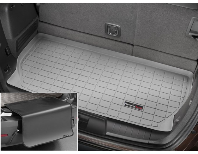 Коврик с защитой WeatherTech Grey для Chevrolet Traverse; Buick Enclave (mkI)(trunk behind 3 row) 2008-2017, цена: 11 284 грн.