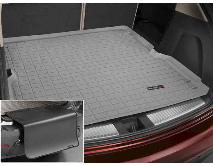 Коврик с защитой WeatherTech Grey для Acura MDX (mkIII)(trunk behind 2 row) 2014-2020, цена: 12 432 грн.