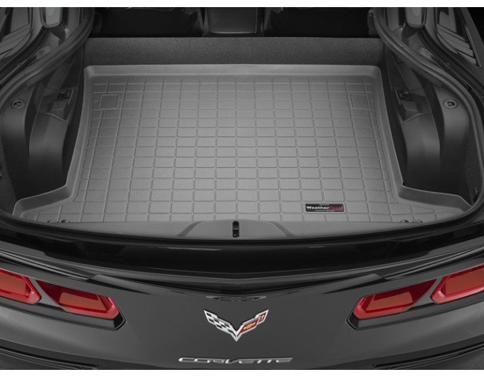 Коврик WeatherTech Grey для Chevrolet Corvette (mkVII)(coupe)(trunk) 2014-2019, цена: 7 290 грн.
