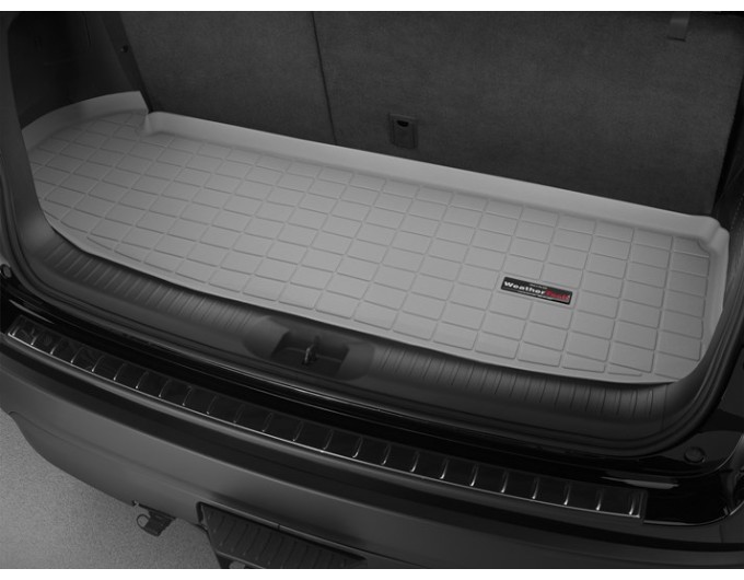Коврик WeatherTech Grey для Toyota Highlander (mkIII)(no Vacuum System)(trunk behind 3 row) 2013-2019, цена: 5 961 грн.