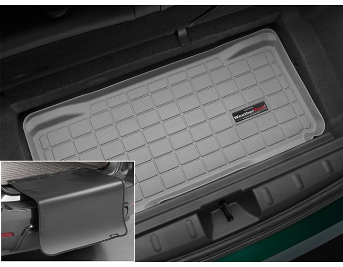 Коврик с защитой WeatherTech Grey для Mini Cooper (mkIII)(F56)(3 door hatch)(no cargo shelf)(trunk) 2013→, цена: 11 284 грн.