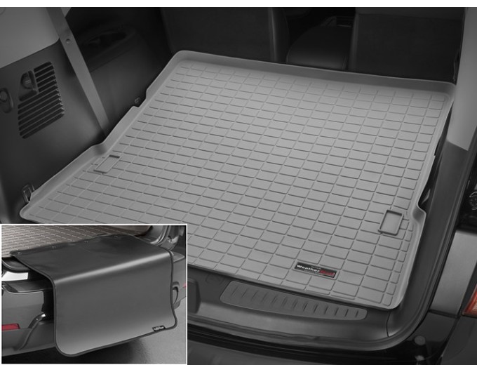 Коврик с защитой WeatherTech Grey для Infiniti QX80 / QX56 (mkII) 2011→; Nissan Armada (mkII)(trunk behind 2 row) 2017→, цена: 12 432 грн.