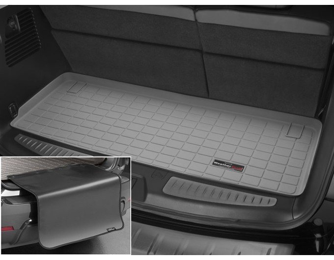 Коврик с защитой WeatherTech Grey для Infiniti QX80 / QX56 (mkII) 2011→; Nissan Armada (mkII)(trunk behind 3 row) 2017→, цена: 11 284 грн.