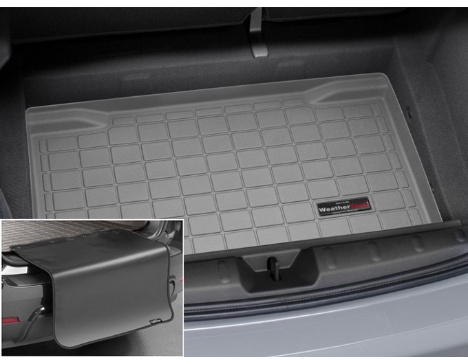 Коврик с защитой WeatherTech Grey для Mini Cooper (mkIII)(F55)(5 door hatch)(no cargo shelf)(trunk) 2013→, цена: 11 284 грн.