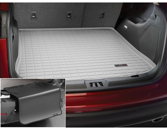 Коврик с защитой WeatherTech Grey для Ford Edge (mkII)(trunk behind 2 row) 2014→, цена: 12 432 грн.