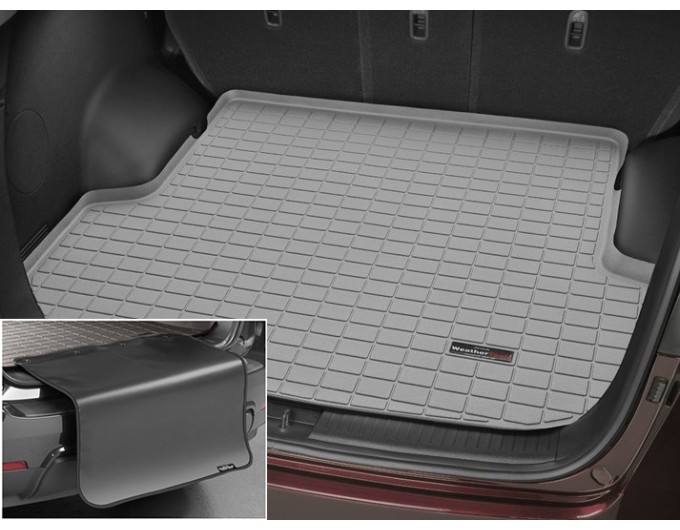 Коврик с защитой WeatherTech Grey для Kia Sorento (mkIII)(2 rows)(trunk behind 2 row) 2016→, цена: 12 432 грн.