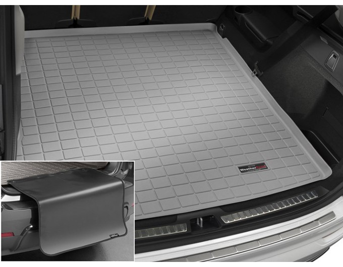 Коврик с защитой WeatherTech Grey для Volvo XC90 (mkII)(trunk behind 2 row) 2014→, цена: 12 432 грн.