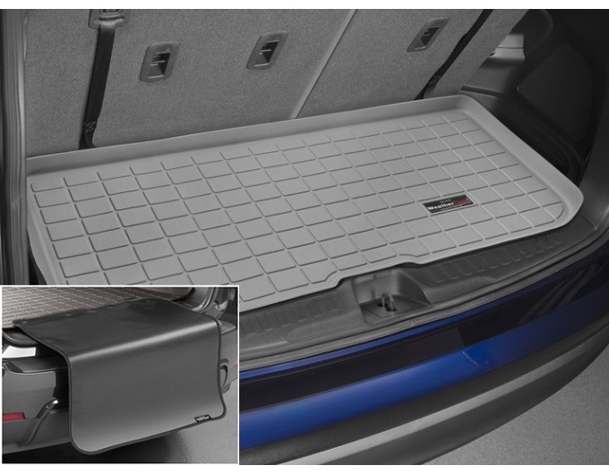 Коврик с защитой WeatherTech Grey для Honda Pilot (mkIII)(trunk behind 3 row) 2016→, цена: 11 853 грн.