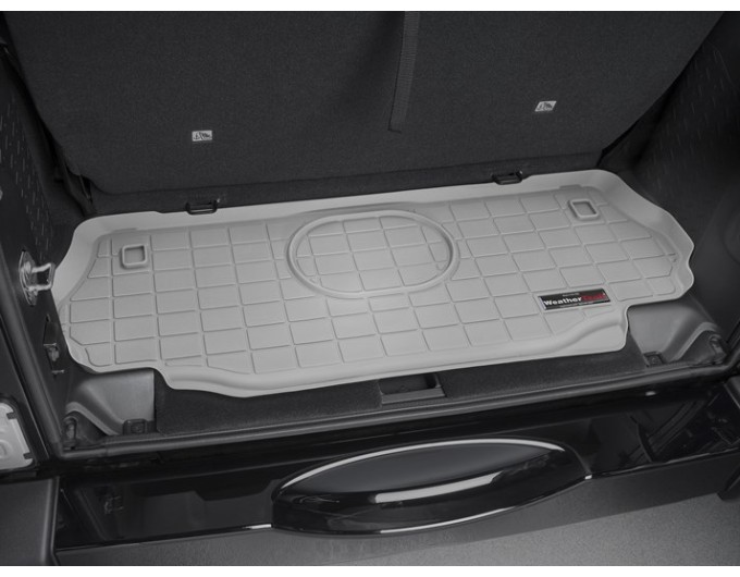 Коврик WeatherTech Grey для Jeep Wrangler (JK)(trunk behind 2 row) 2015-2018, цена: 5 961 грн.