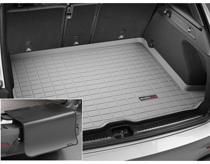Коврик с защитой WeatherTech Grey для Mercedes-Benz GLC-Class (X253)(not plug-in hybrid)(trunk) 2016→, цена: 12 432 грн.
