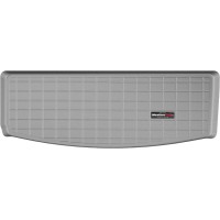 Коврик Weathertech Grey для Cadillac XT6 (mkI)(trunk behind 3 row) 2019→; GMC Acadia (3 rows)(mkII)(not All-Terrain)(trunk behind 3 row) 2017→