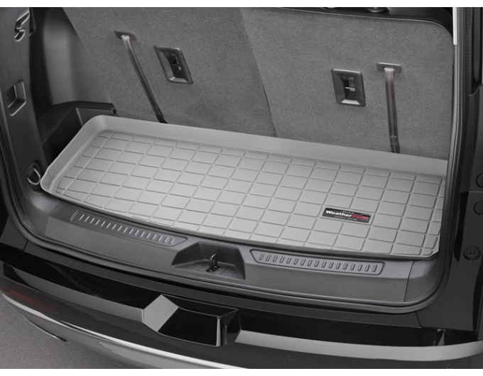 Коврик WeatherTech Grey для Cadillac XT6 (mkI)(trunk behind 3 row) 2019→; GMC Acadia (mkII)(3 rows)(not All-Terrain)(trunk behind 3 row) 2017→, цена: 5 961 грн.