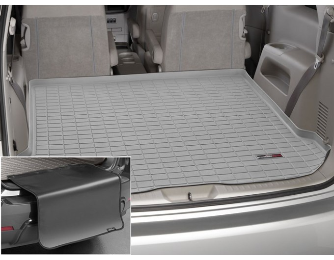 Коврик с защитой WeatherTech Grey для Nissan Quest (mkIV)(trunk behind 2 row) 2011-2017, цена: 13 012 грн.