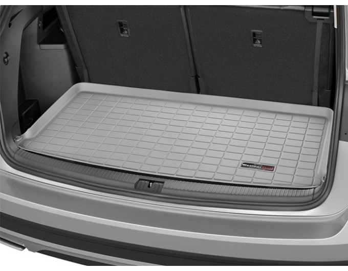Коврик WeatherTech Grey для Volkswagen Atlas (mkI)(trunk behind 3 row) 2017→, цена: 6 625 грн.