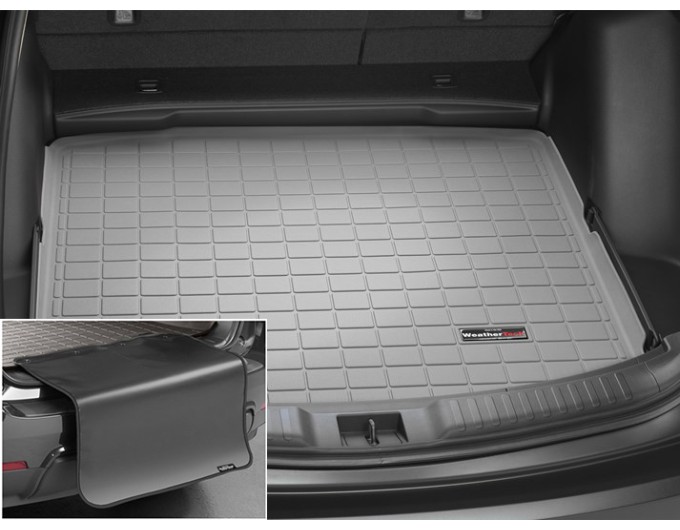 Коврик с защитой WeatherTech Grey для Honda CR-V (mkV)(not hybrid)(bottom)(trunk behind 2 row) 2016→, цена: 11 853 грн.