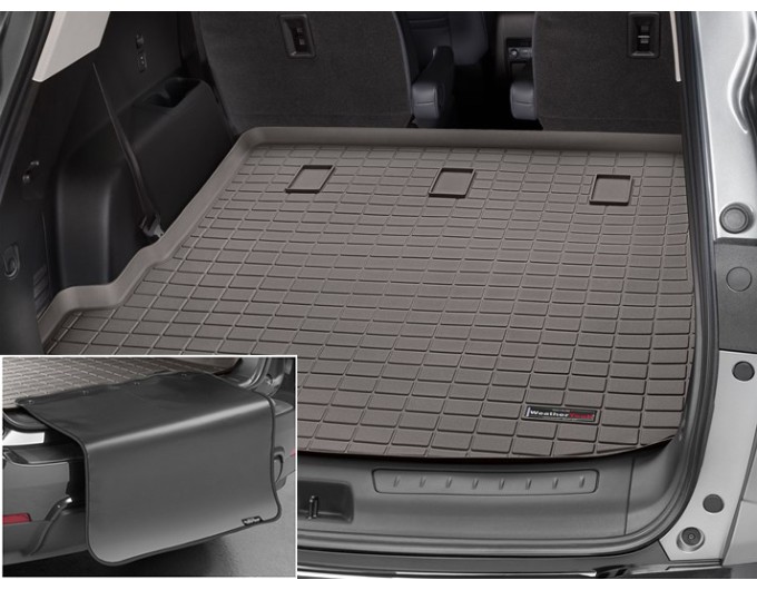 Килимок из захистом WeatherTech Choco для Buick Enclave (mkII)(trunk behind 2 row) 2018→, ціна: 13 448 грн.
