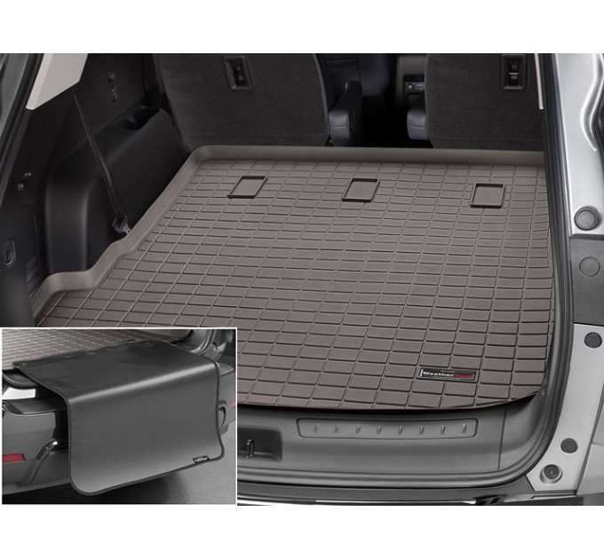 Килимок из захистом WeatherTech Choco для Buick Enclave (mkII)(trunk behind 2 row) 2018→, ціна: 8 909 грн.
