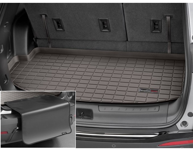 Коврик с защитой WeatherTech Choco для Buick Enclave (mkII)(trunk behind 3 row) 2018→, цена: 11 853 грн.