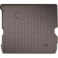 Коврик WeatherTech Choco для Land Rover Discovery (mkV)(7 seats)(4 zone climate control)(trunk behind 2 row) 2017→